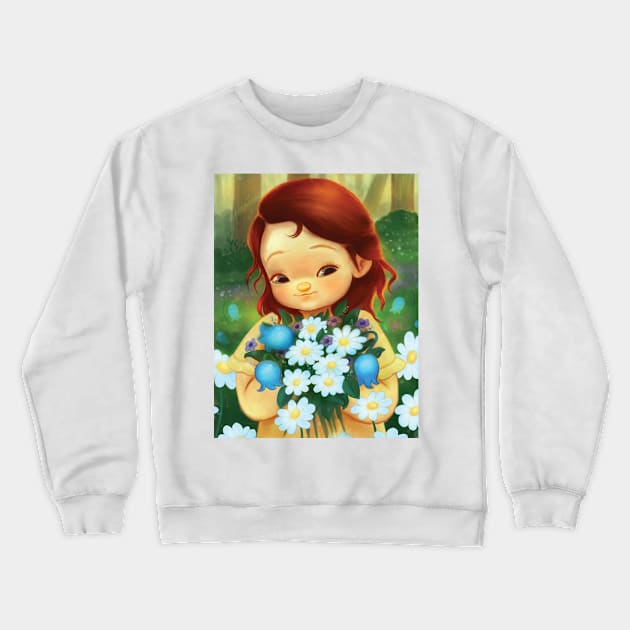 Wildflowers Crewneck Sweatshirt by selvagemqt